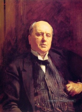 Henry James portrait John Singer Sargent Peinture à l'huile